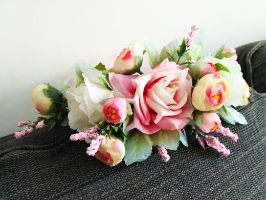 Венок на голову с цветами Нежность