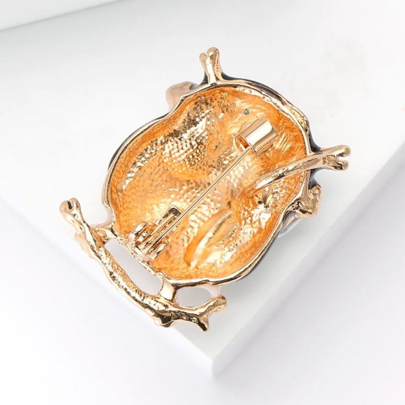 Брошка вчена Сова