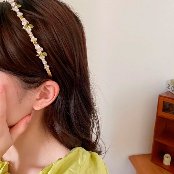 Обруч для волосся квіти весни