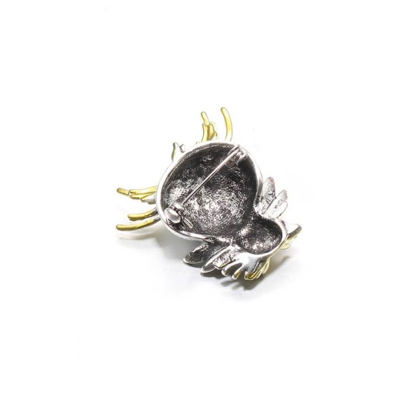 Брошь счастливая сова