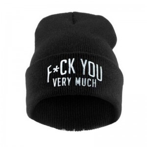 Шапка Fuck you very much Шапка Fuck you very much