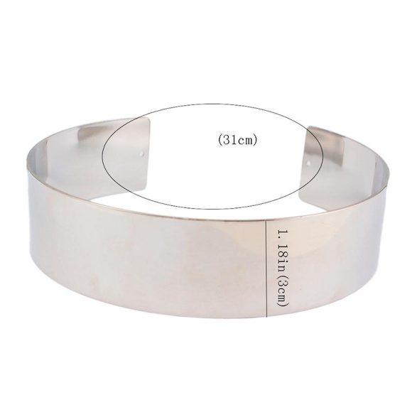 Чокер на шею металлический классик Чокер на шею металлический классик