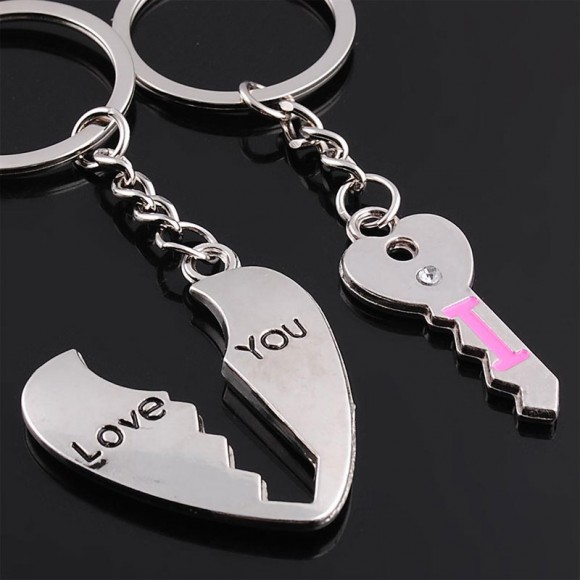 Брелок для ключей Ключик от сердца Брелок для ключей Ключик от сердца
