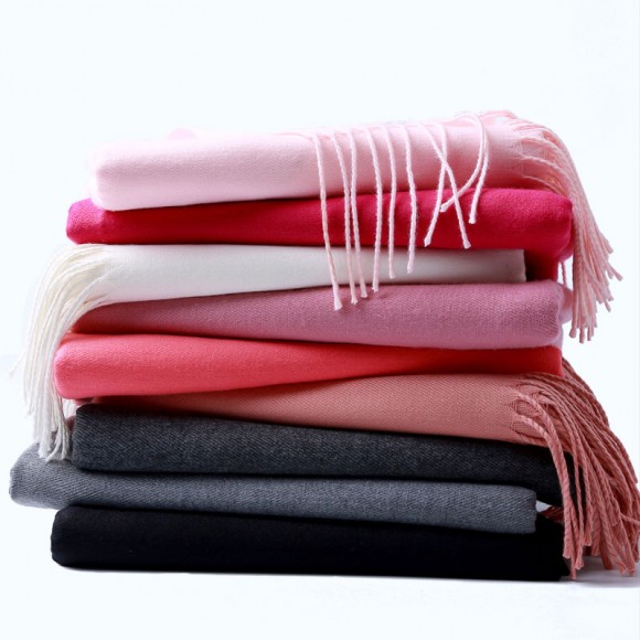 Шарф однотонний Універсальний Кашемір