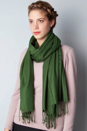 Шарф однотонный Универсальный Кашемир Шарф однотонный Универсальный Кашемир
