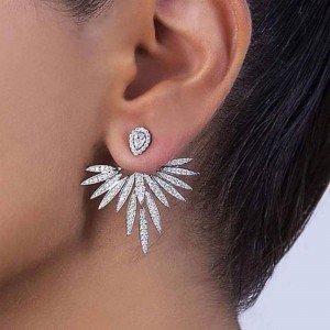 Серьги кристальный стиль Серьги кристальный стиль