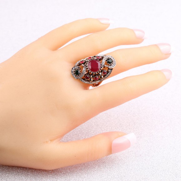 Кільце в турецькому стилі Велич