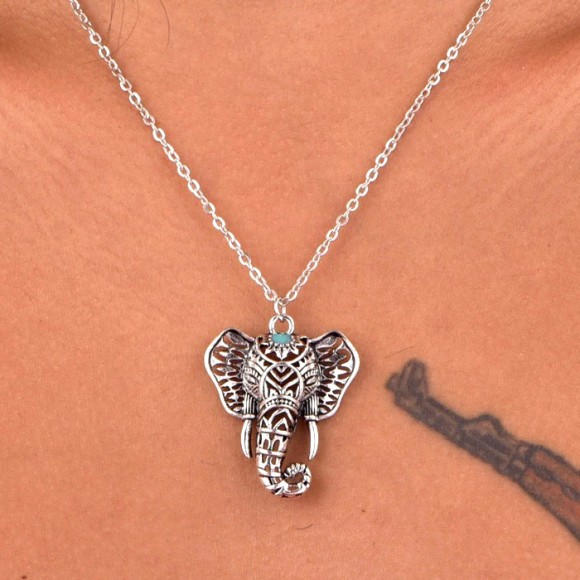 Кулон Слон у етно стилі Кулон Слон у етно стилі