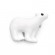 Брошь белый Полярный медведь