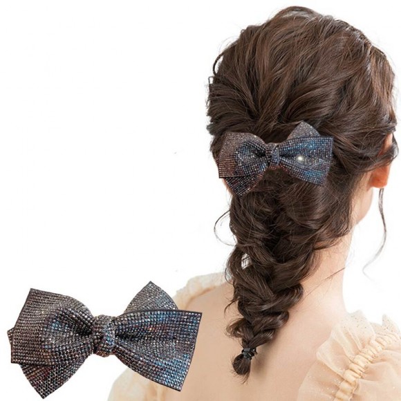 Заколка для волос Бантик с кристаллами Заколка для волос Бантик с кристаллами
