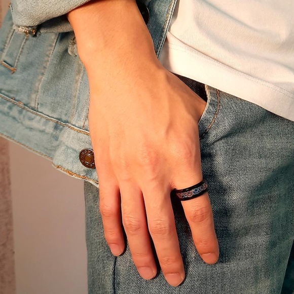 Кольцо из вольфрамовой стали Механика