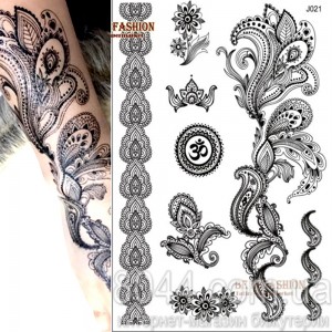 Чорні флеш тату - Набір асорті - Набір асорті J-021 Чорні флеш тату - Набір асорті - Набір асорті J-021