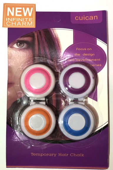 Мелки для волос Круглые набор 4 — шт