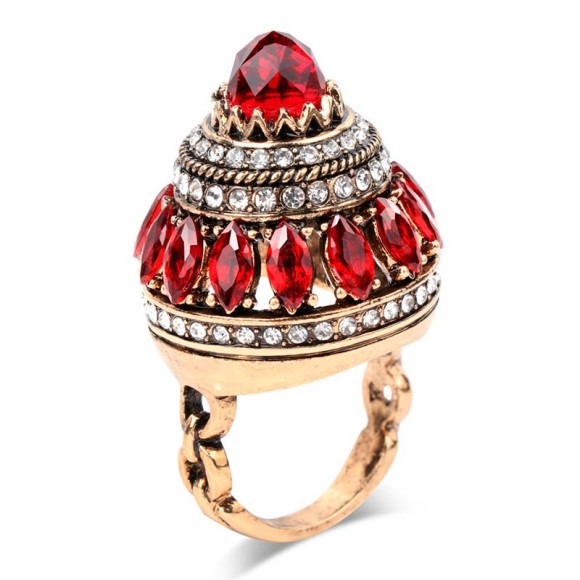 Массивное кольцо в турецком стиле