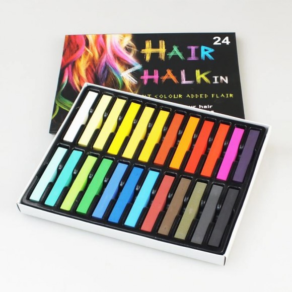 Мелки для волос Hair Chalk 24 шт