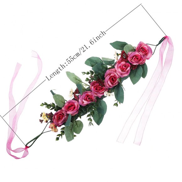 Вінок на голову Глорія з трояндами