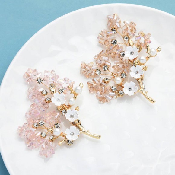 Брошка кришталеве дерево Брошка кришталеве дерево