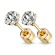 Серьги гвоздики из стали Spikes SE3690