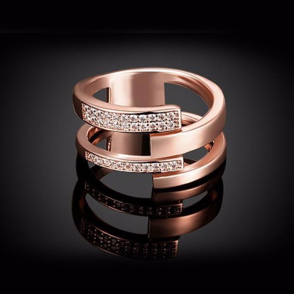 Кольцо Rose Gold