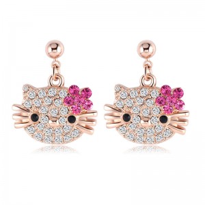 Серьги подвески Hello Kitty Серьги подвески Hello Kitty