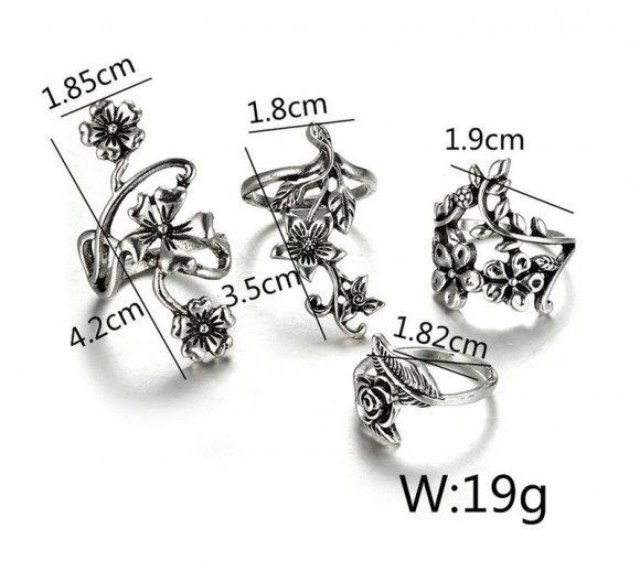 Набор колец Цветочный Набор колец Цветочный