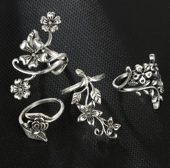 Набор колец Цветочный Набор колец Цветочный