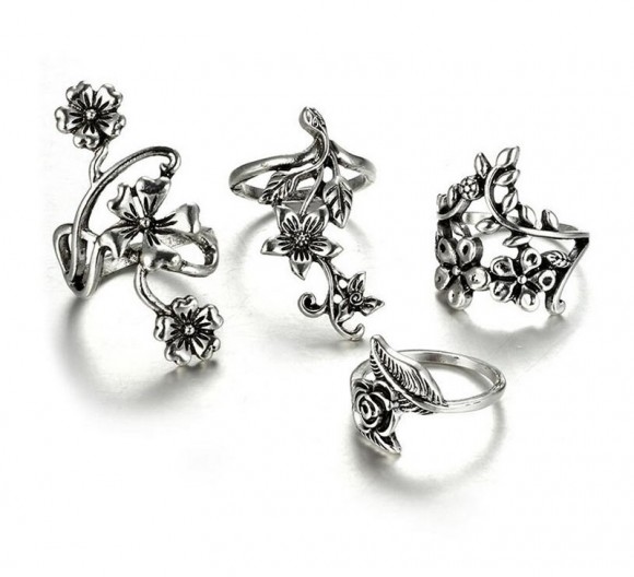 Набор колец Цветочный Набор колец Цветочный