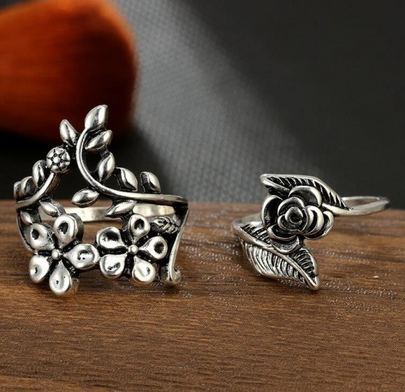 Набор колец Цветочный Набор колец Цветочный