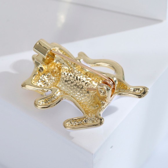 Брошь игривый котик Брошь игривый котик