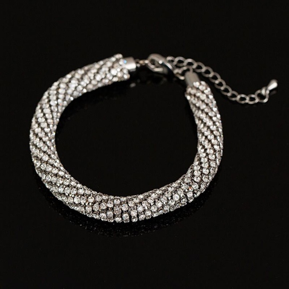 Браслет Кристальная сетка Браслет Кристальная сетка