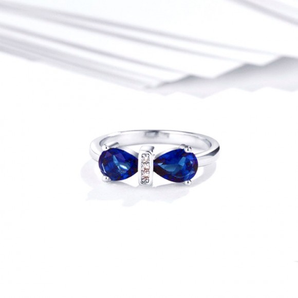 Перстень Синій бант Перстень Синій бант