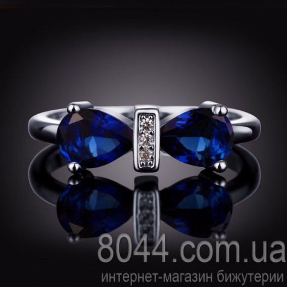 Перстень Синій бант Перстень Синій бант