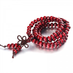 Браслет — бусы Чётки из сандалового дерева Браслет — бусы Чётки из сандалового дерева