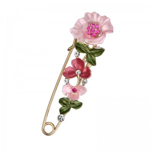 Брошь Булавка с цветами Брошь Булавка с цветами