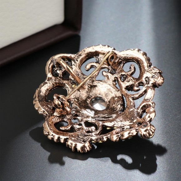 Брошка вінтажна Візерунок Брошка вінтажна Візерунок