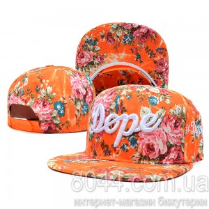 Кепка із прямим козирком Dope Orange Кепка із прямим козирком Dope Orange