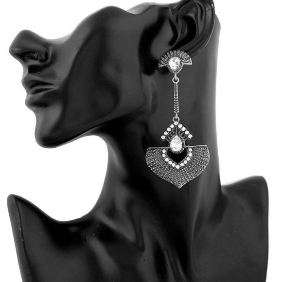 Длинные серьги этно стиль