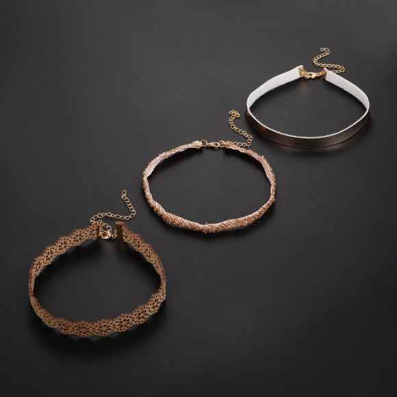 Чокер Золоті нитки