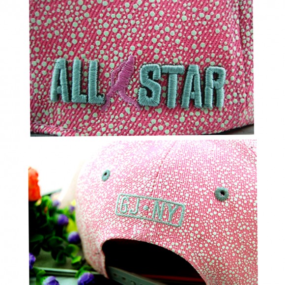 Кепка з прямим козирком Rabe Rand Люмінесцентна (світиться у темряві) рожева