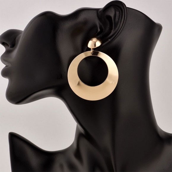 Серьги кольца Round Серьги кольца Round