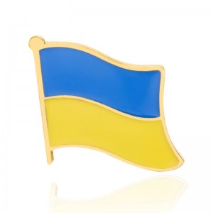Брошь флаг Украины Брошь флаг Украины