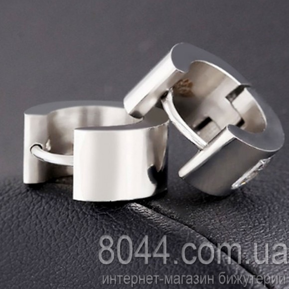 Серьги кольца из нержавеющей стали Plaza Серьги кольца из нержавеющей стали Plaza