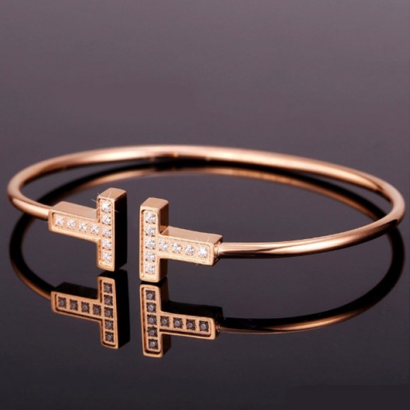 Браслет металевий Tiffany Double T Браслет металевий Tiffany Double T