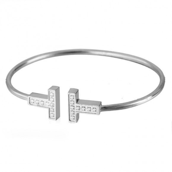Браслет металевий Tiffany Double T Браслет металевий Tiffany Double T