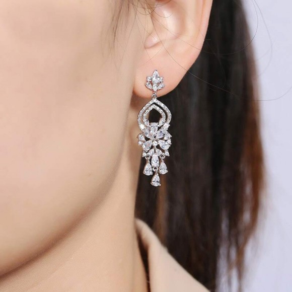 Сережки підвіски Еллі