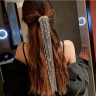 Длинная заколка для волос Кристальные нити