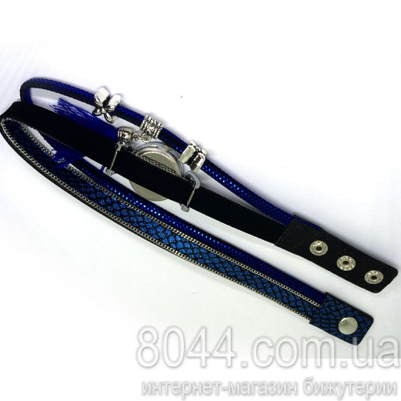 Годинник браслет Fashion Ladies зі шкіряним ремінцем