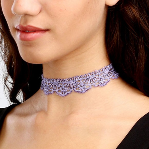 Чокер кружевной Аврора