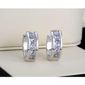 Сережки кільця Beauty Crystal