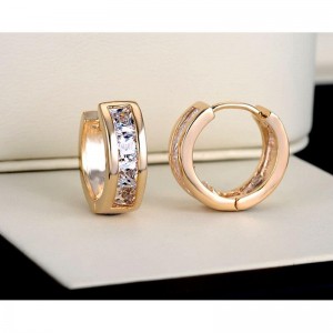 Сережки кільця Beauty Crystal